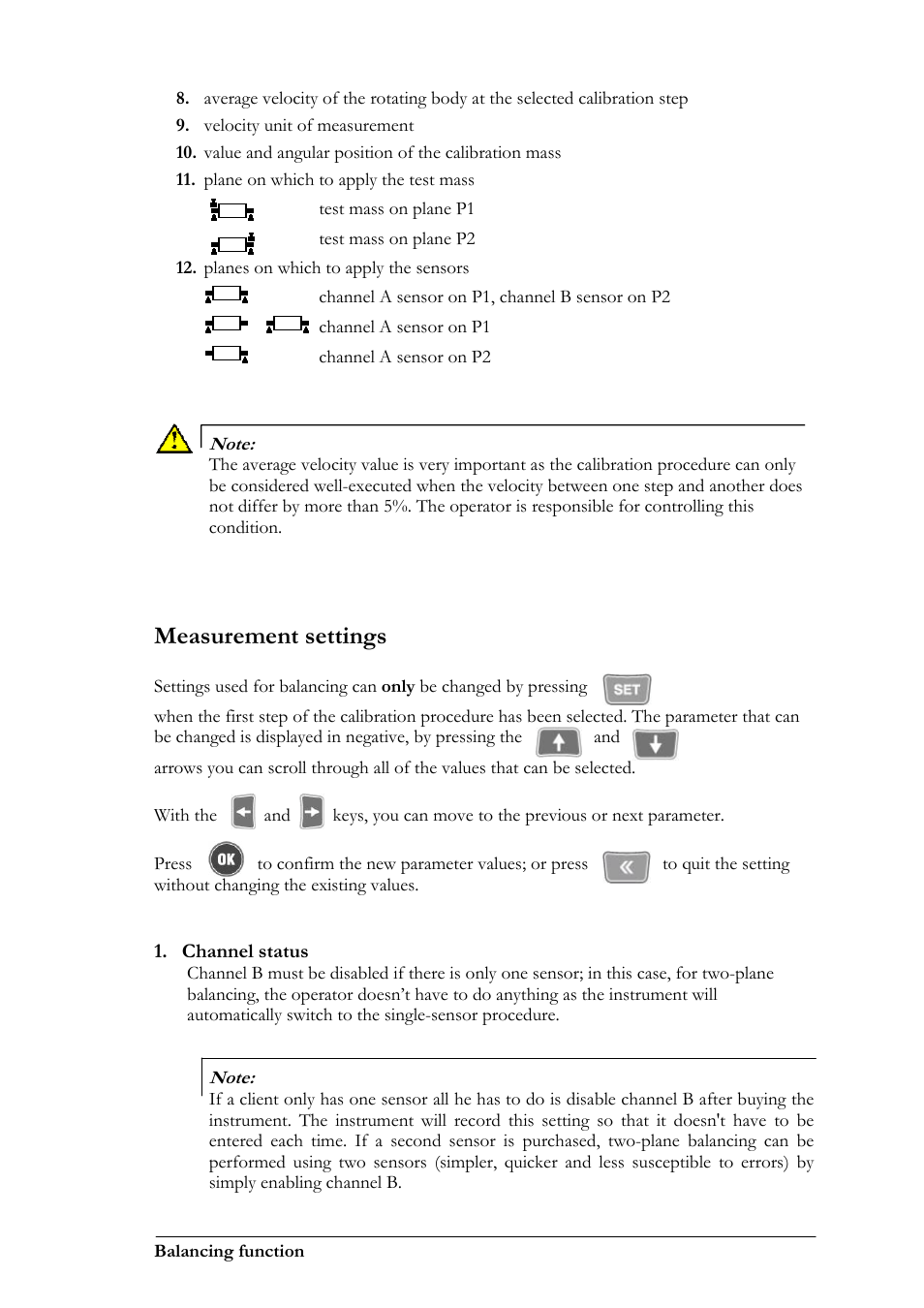 Measurement settings | CEMB USA N300 User Manual | Page 41 / 90