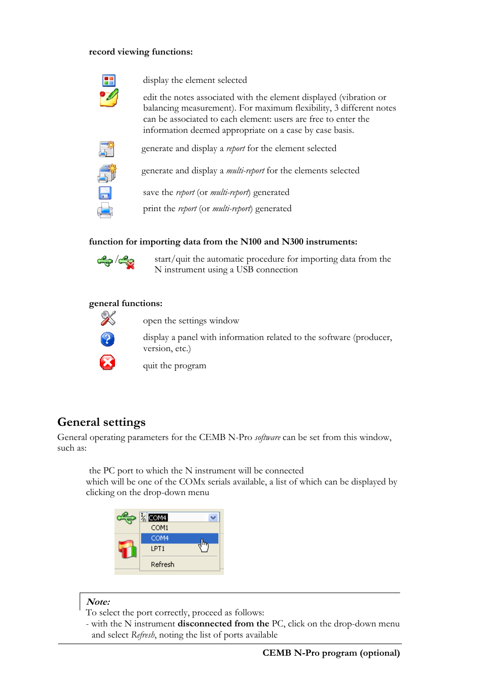 General settings | CEMB USA N300 User Manual | Page 50 / 90