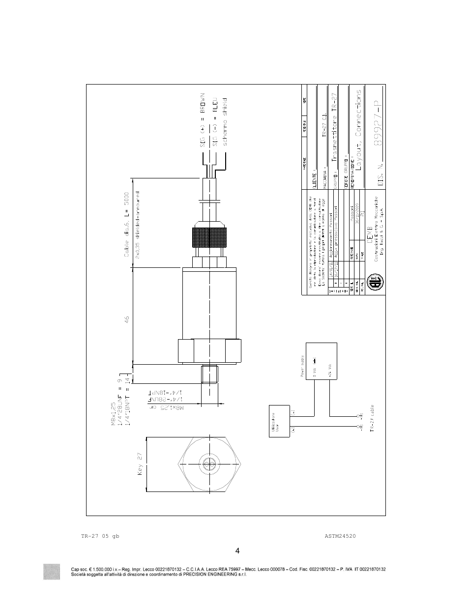 CEMB USA TR-27 User Manual | Page 4 / 4