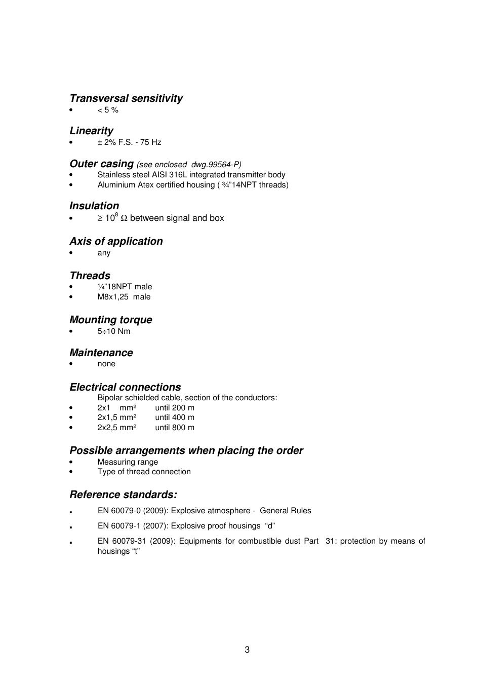 CEMB USA TR–I ATEX User Manual | Page 3 / 7