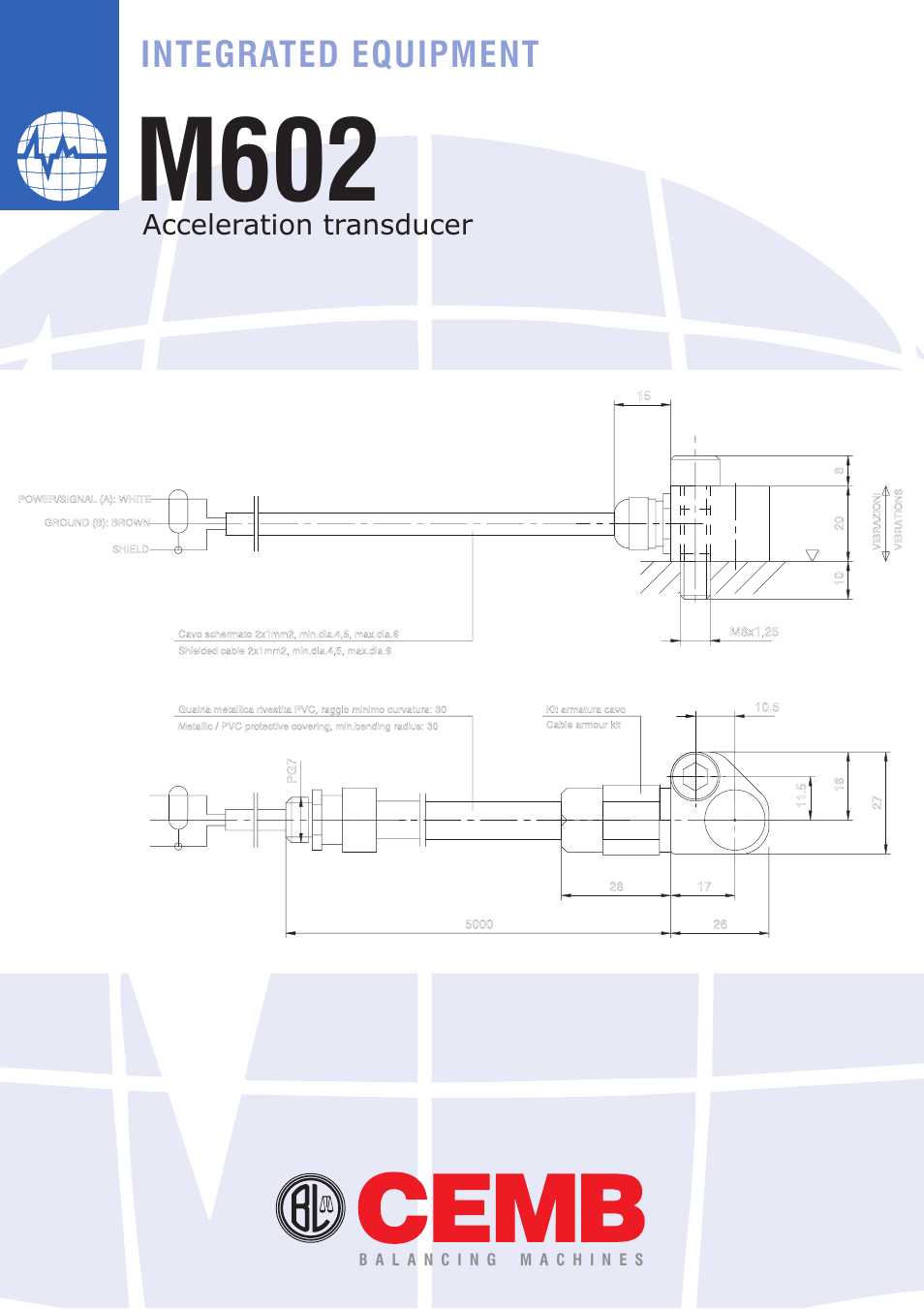 CEMB USA M602 User Manual | 2 pages