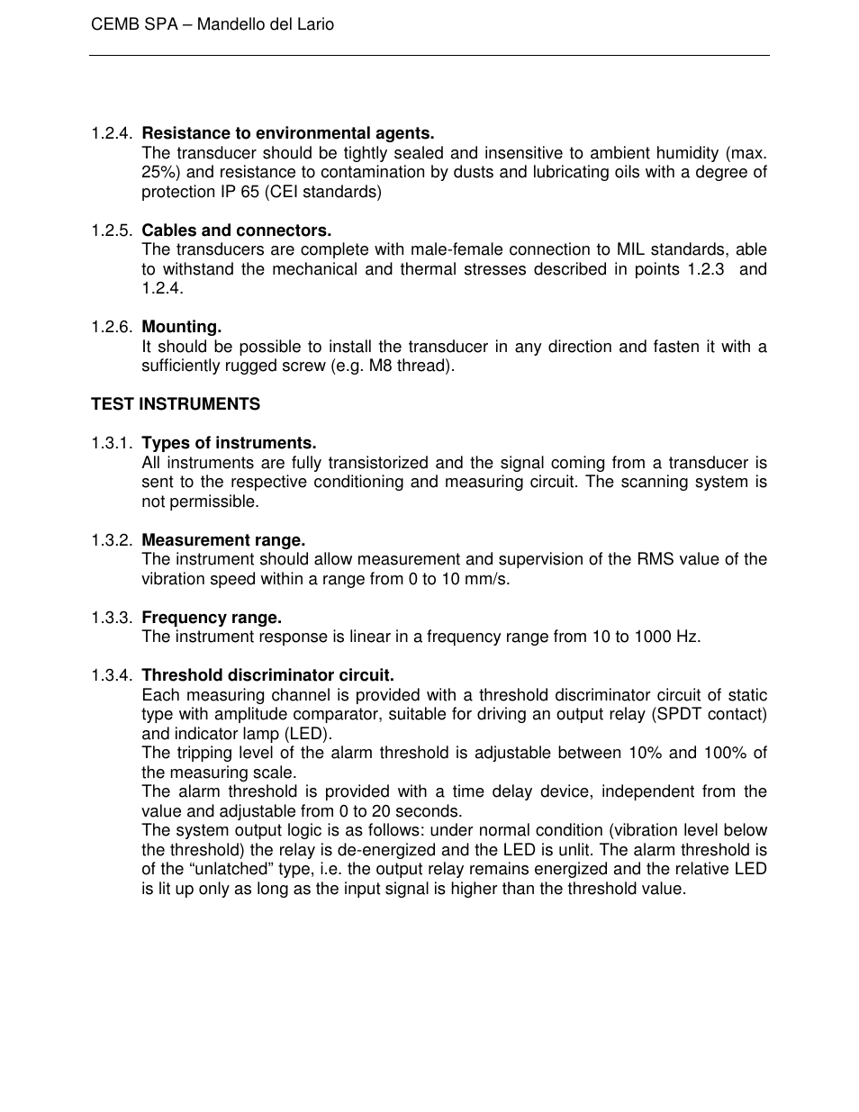 CEMB USA TMP User Manual | Page 3 / 10