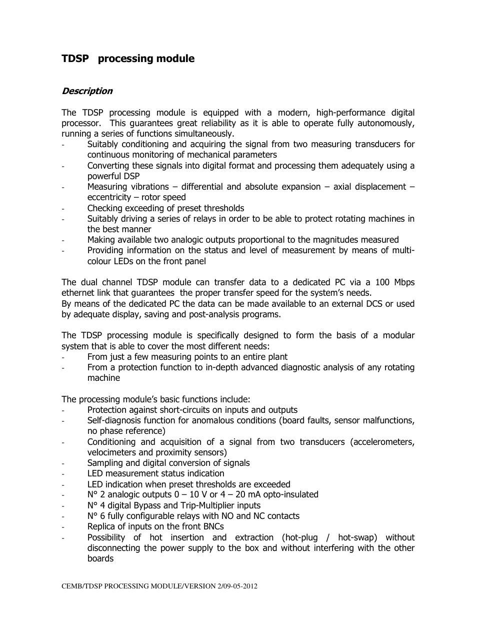 CEMB USA TDSP User Manual | Page 11 / 15