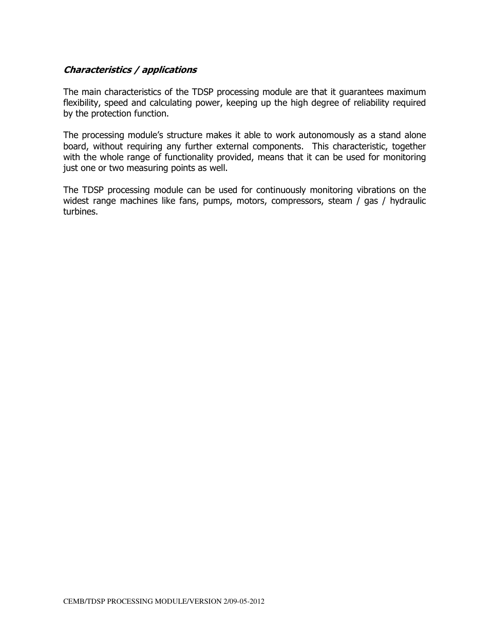 CEMB USA TDSP User Manual | Page 12 / 15