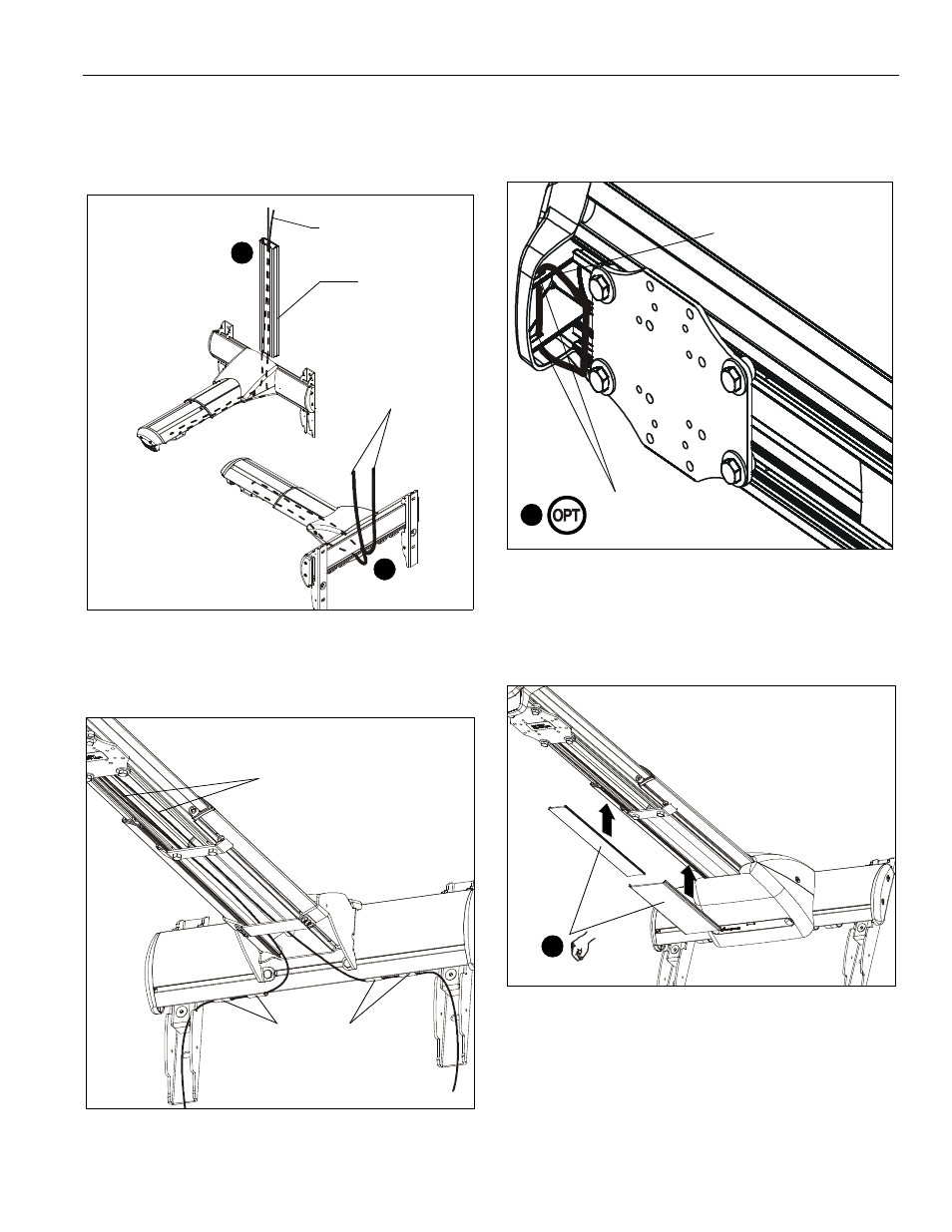 Installation of wall bracket covers | CHIEF WM2 Series User Manual | Page 23 / 28