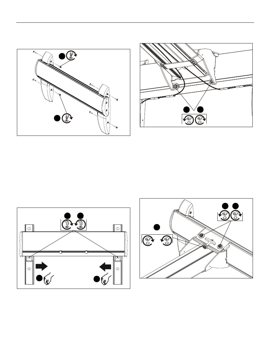 Adjustments | CHIEF Short Throw Interactive Series User Manual | Page 24 / 28