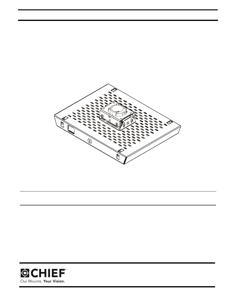 CHIEF RPAA1 User Manual | 12 pages