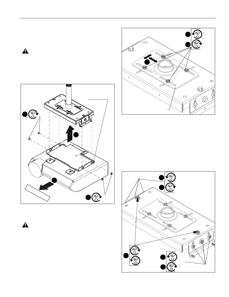 Sc re en | CHIEF VCM Series User Manual | Page 5 / 16