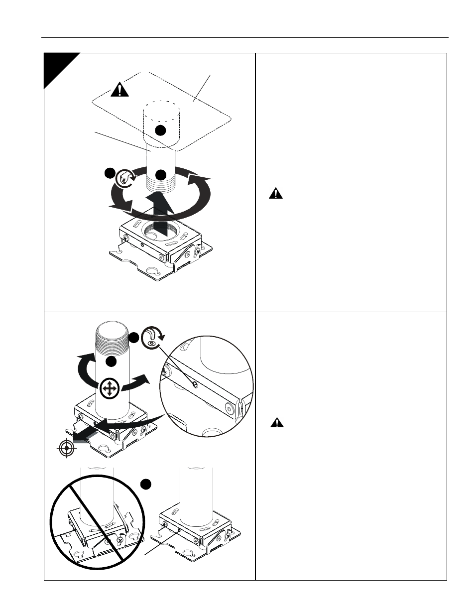 Rsa installation | CHIEF RSA Series User Manual | Page 5 / 16