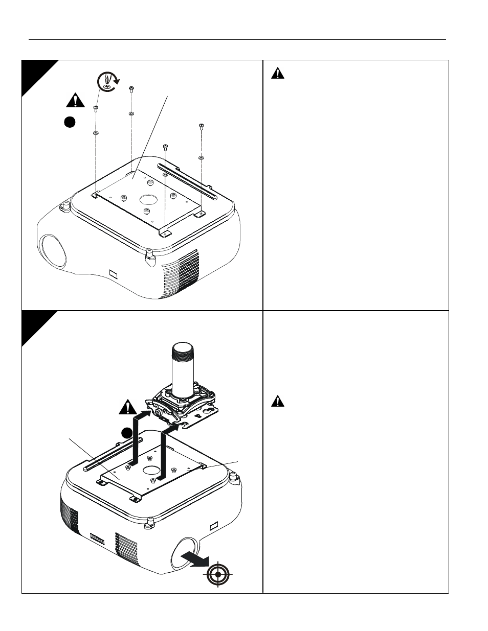 2b 2a | CHIEF RSMx Series User Manual | Page 10 / 16