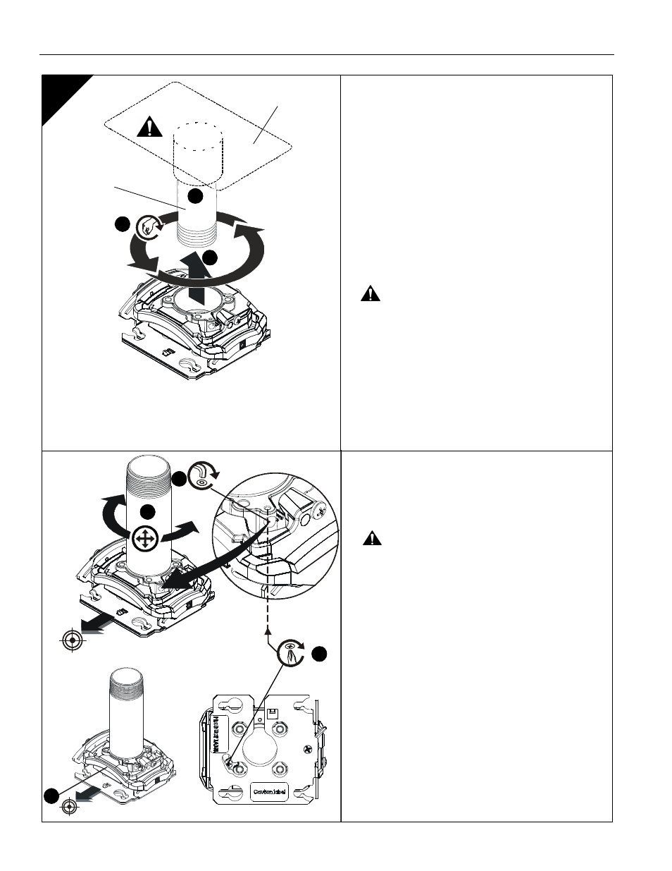 Rsm installation | CHIEF RSMx Series User Manual | Page 6 / 16