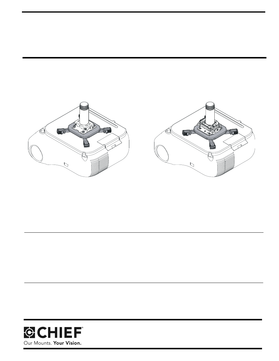 CHIEF SSBU-SSMU Interface User Manual | 24 pages