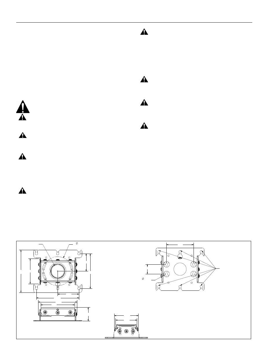 Disclaimer, Important safety instructions, Save these instructions-- dimensions | Rpa series installation instructions 2 | CHIEF RPA Series User Manual | Page 2 / 8