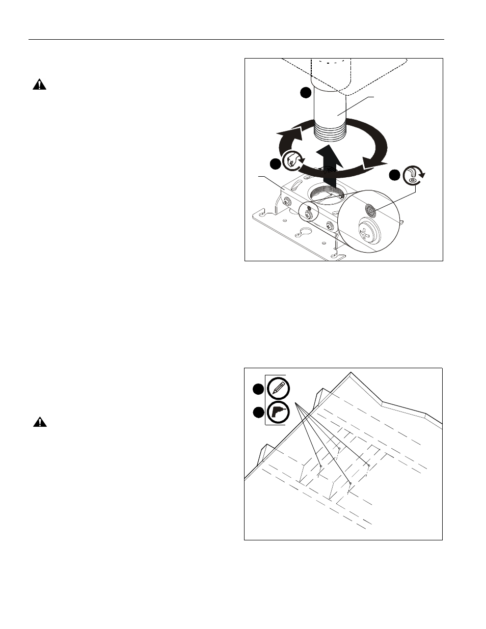 Preparation, Installation | CHIEF RPA Series User Manual | Page 4 / 8
