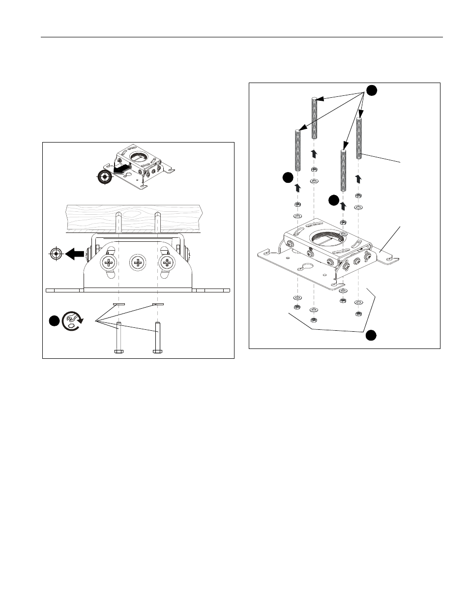 Projector installation | CHIEF RPA Series User Manual | Page 5 / 8