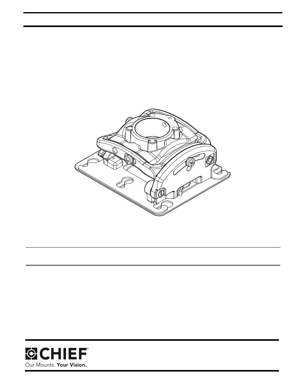 CHIEF RPMx Series User Manual | 12 pages