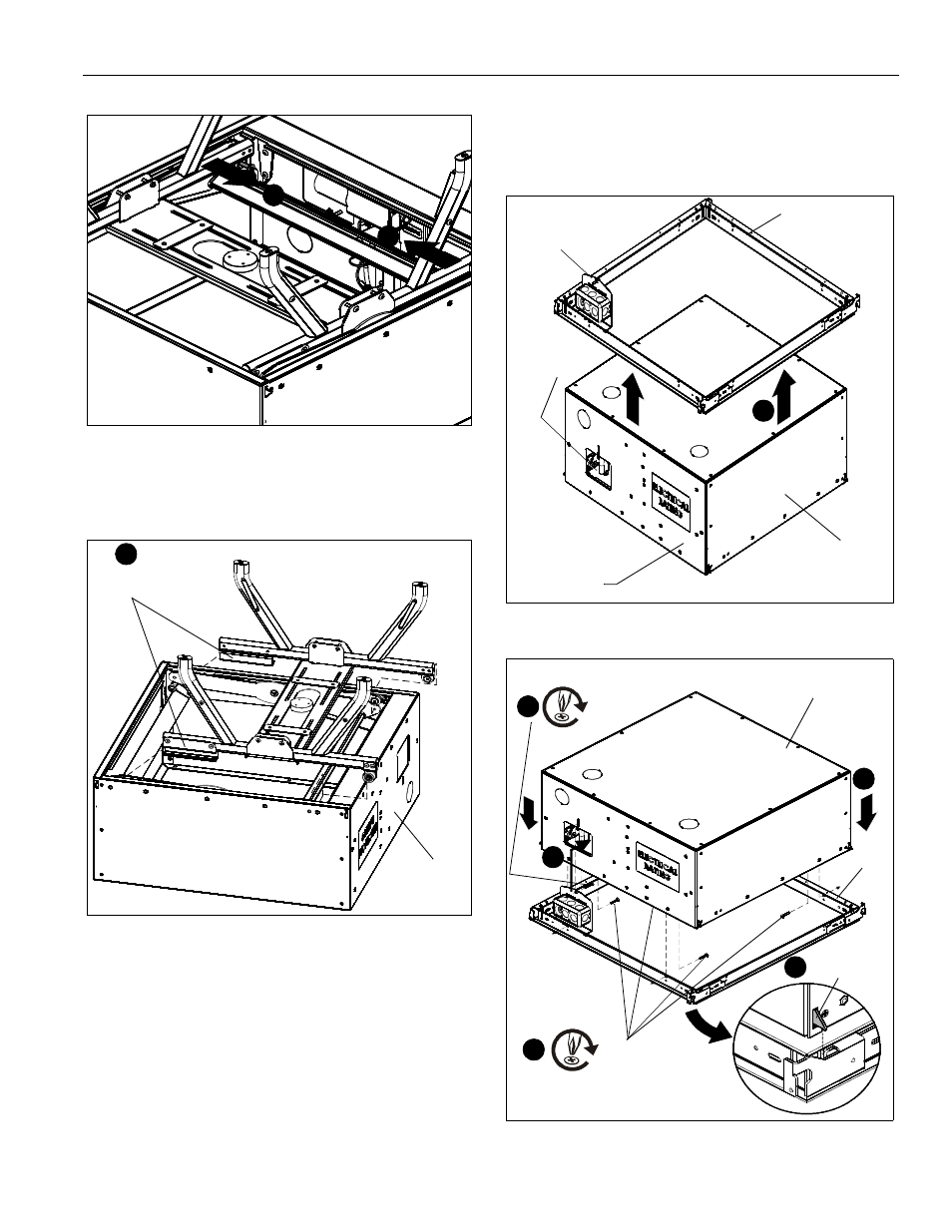 Placing sl220 into ceiling structure | CHIEF SL220 User Manual | Page 11 / 20