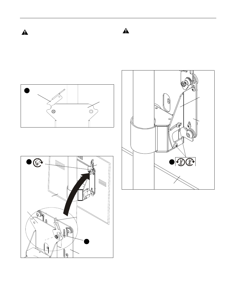 Installing display with interface bracket | CHIEF FSP Series User Manual | Page 7 / 8
