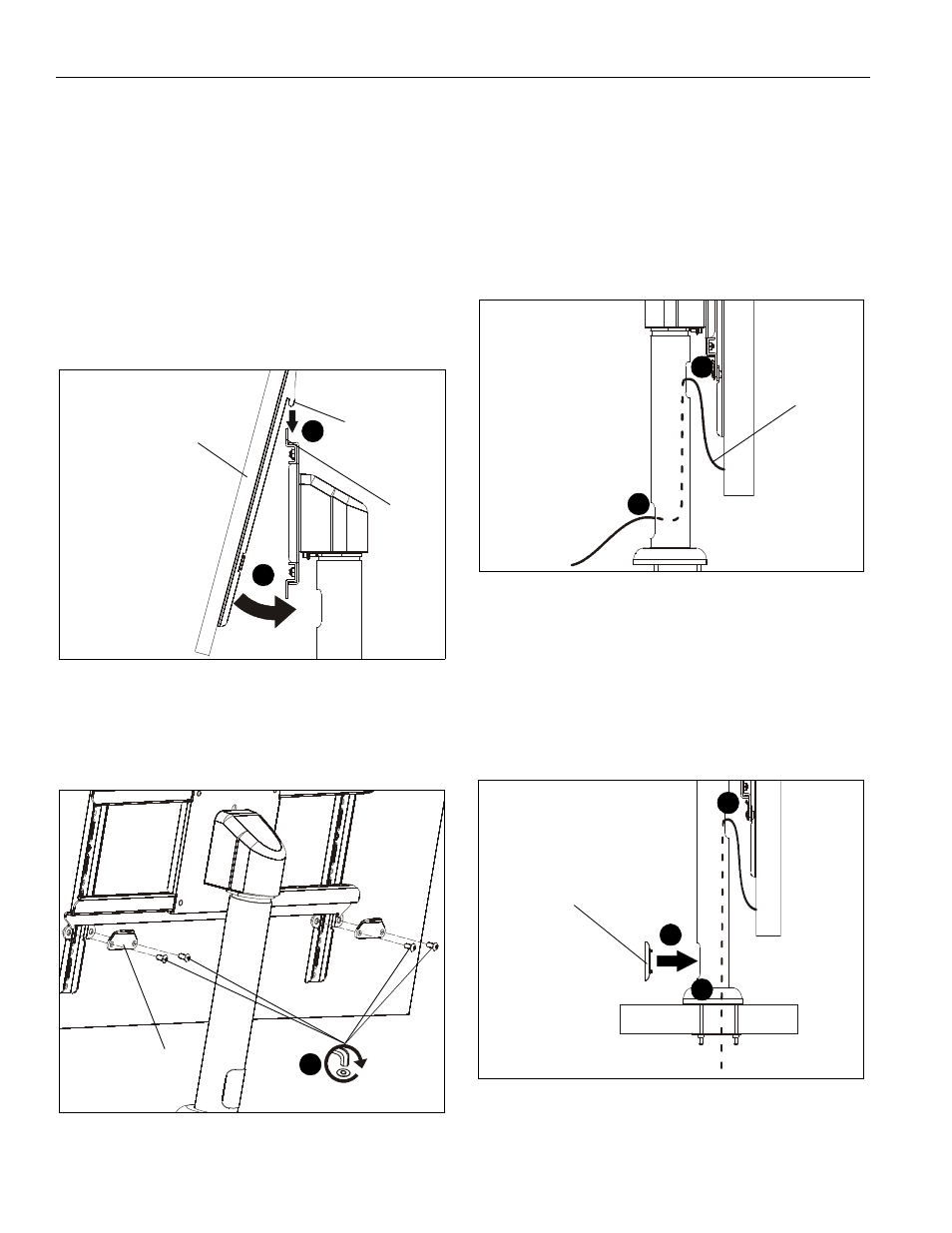 Cable management | CHIEF STLU User Manual | Page 8 / 12