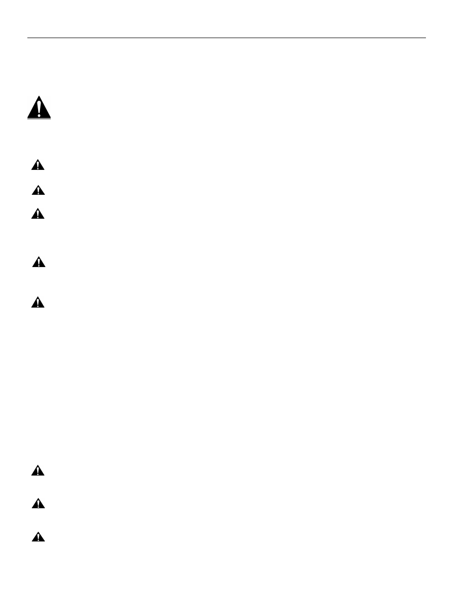 Advertencias y precauciones importantes | CHIEF CM2L40 User Manual | Page 26 / 76