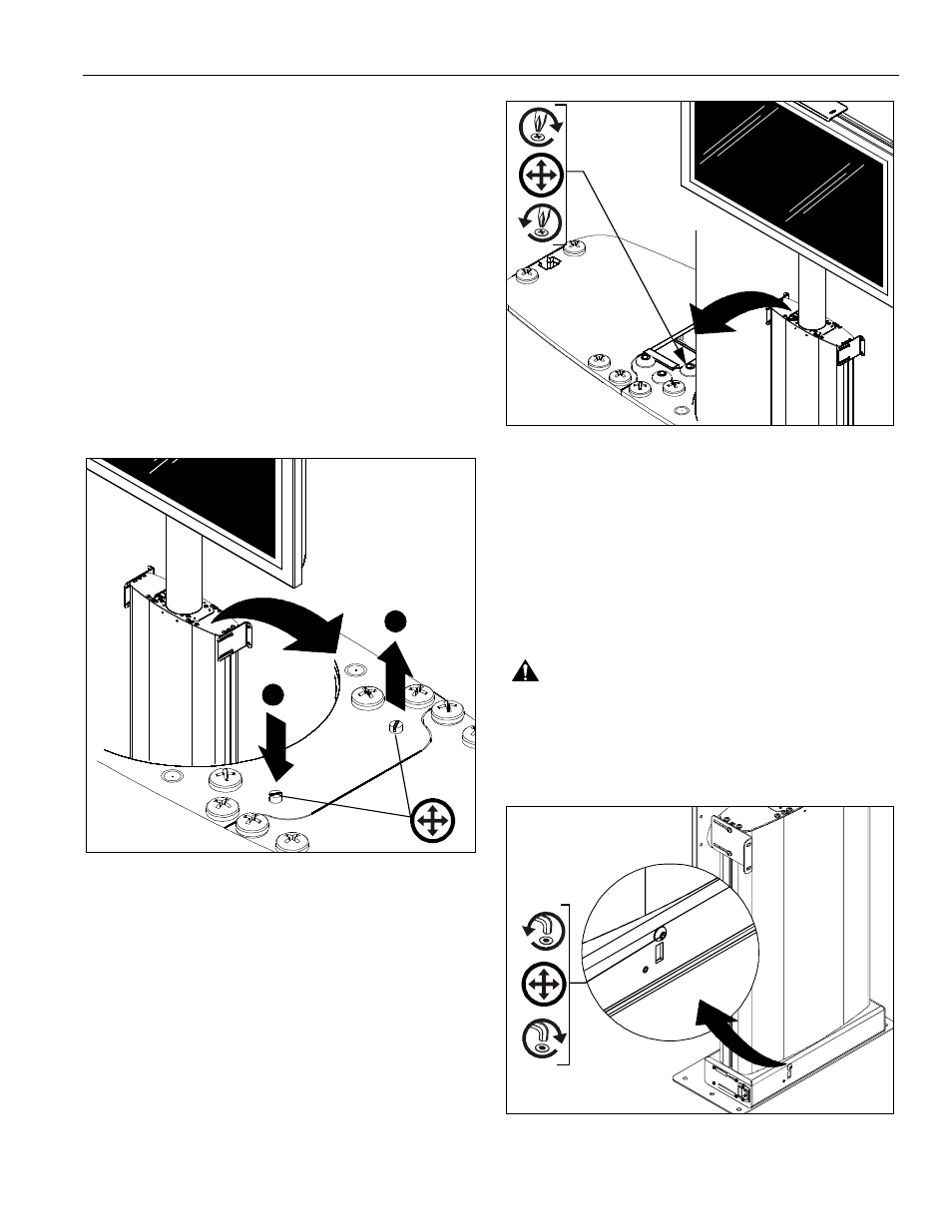 Ajustes | CHIEF CM2L40 User Manual | Page 39 / 76