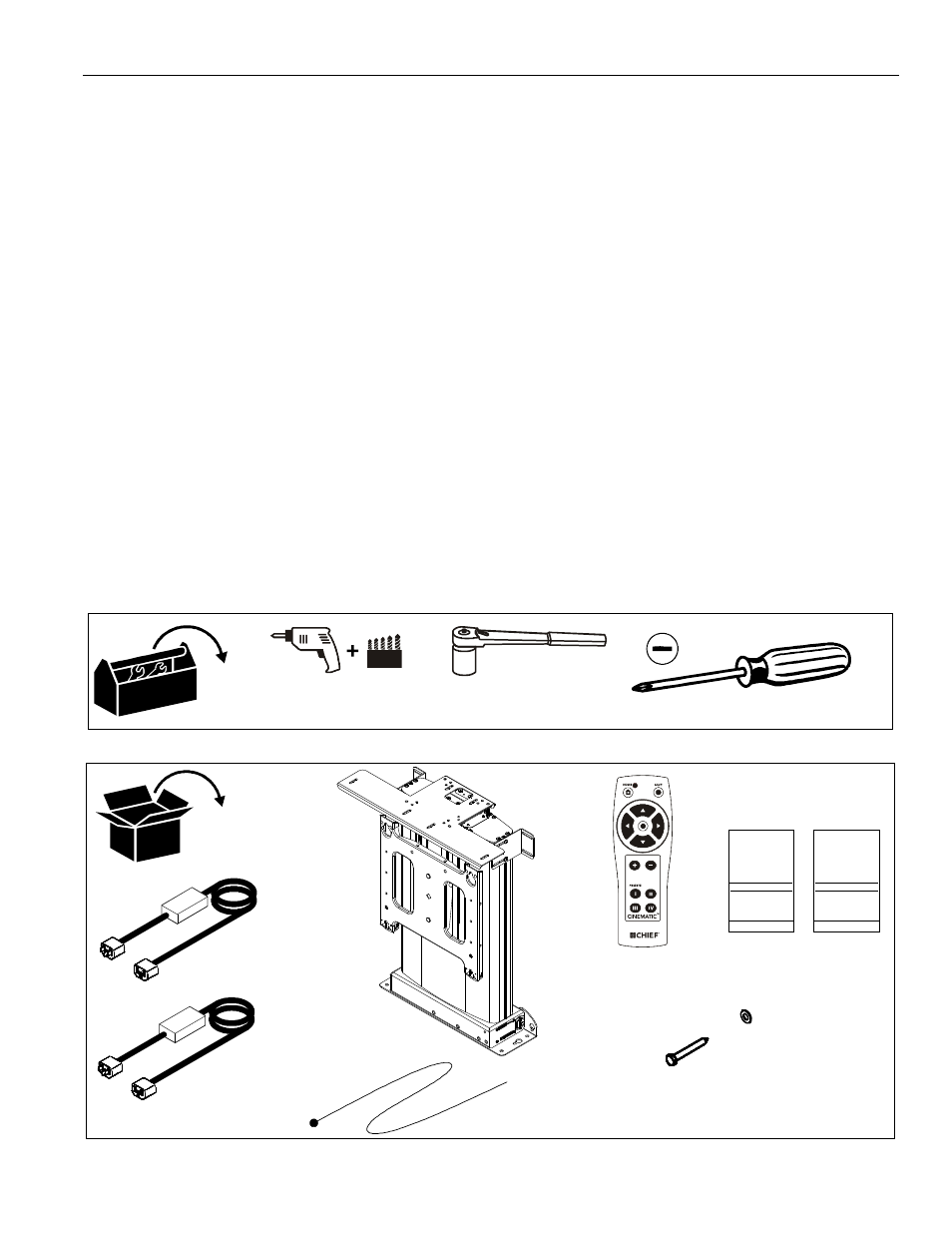 CHIEF CM2C40 User Manual | Page 27 / 76