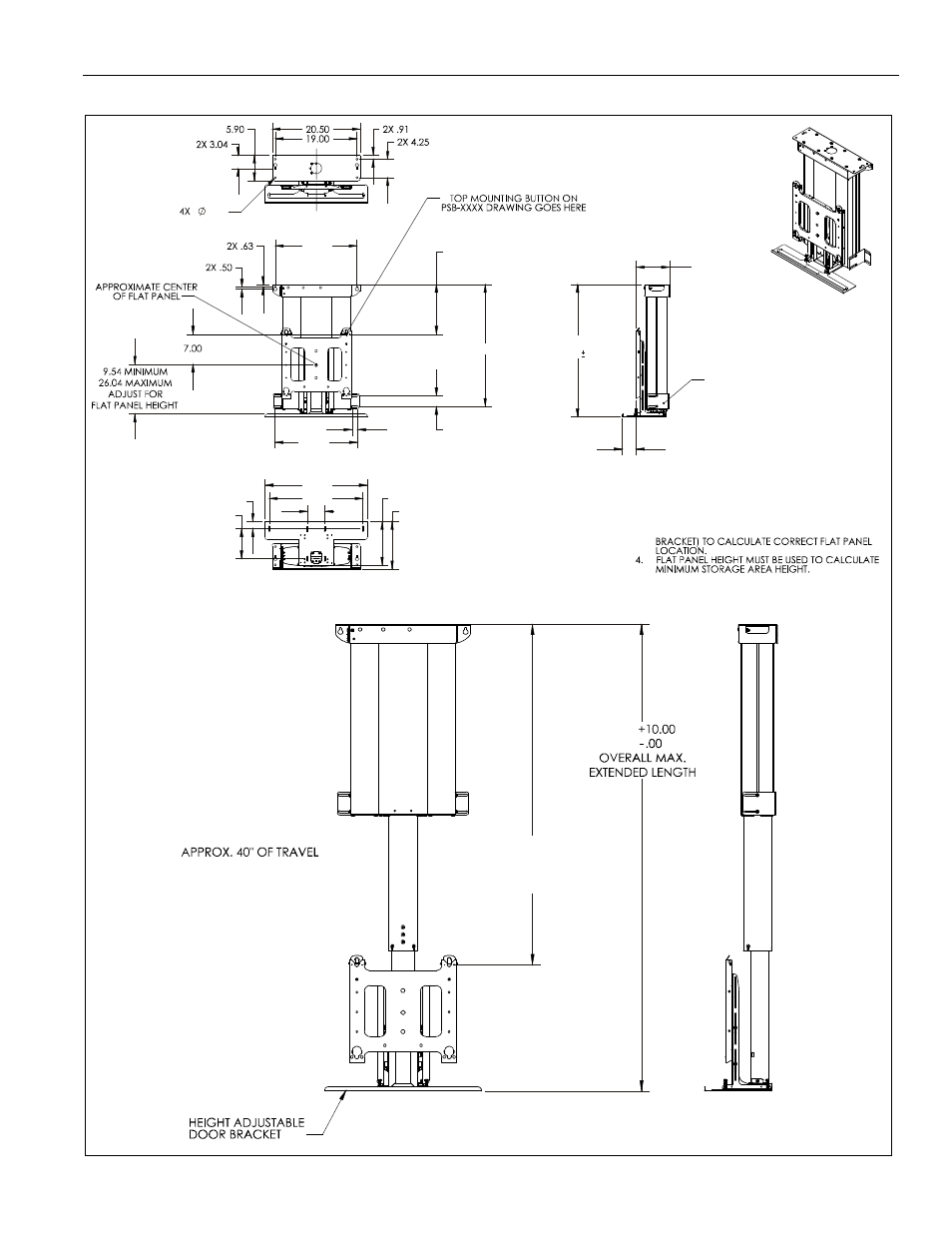 CHIEF CM2C40 User Manual | Page 29 / 76