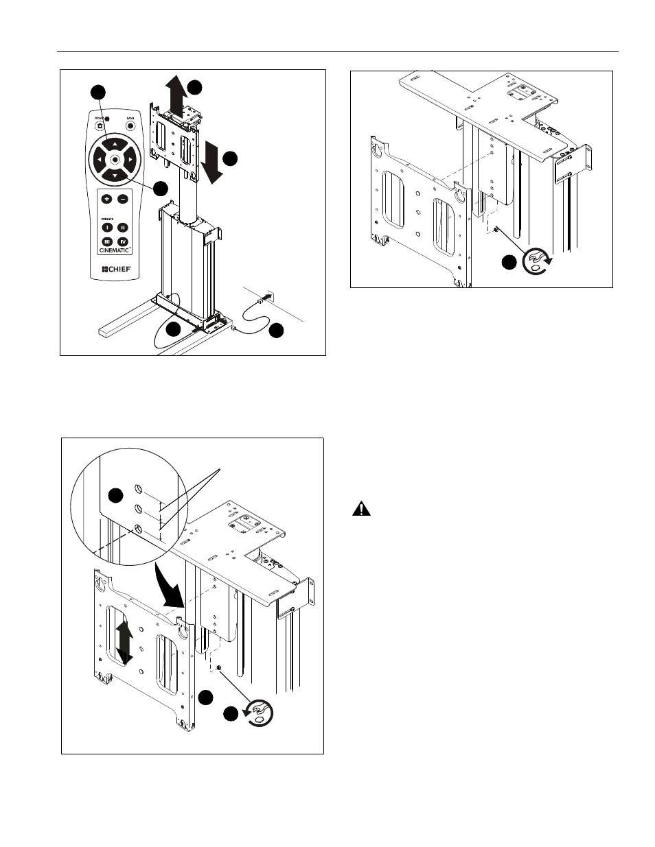 CHIEF CM2C40 User Manual | Page 31 / 76