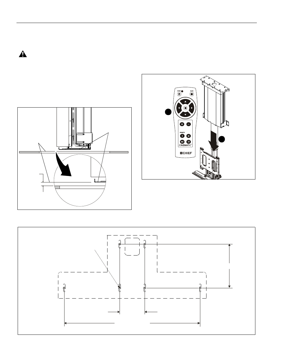 CHIEF CM2C40 User Manual | Page 38 / 76