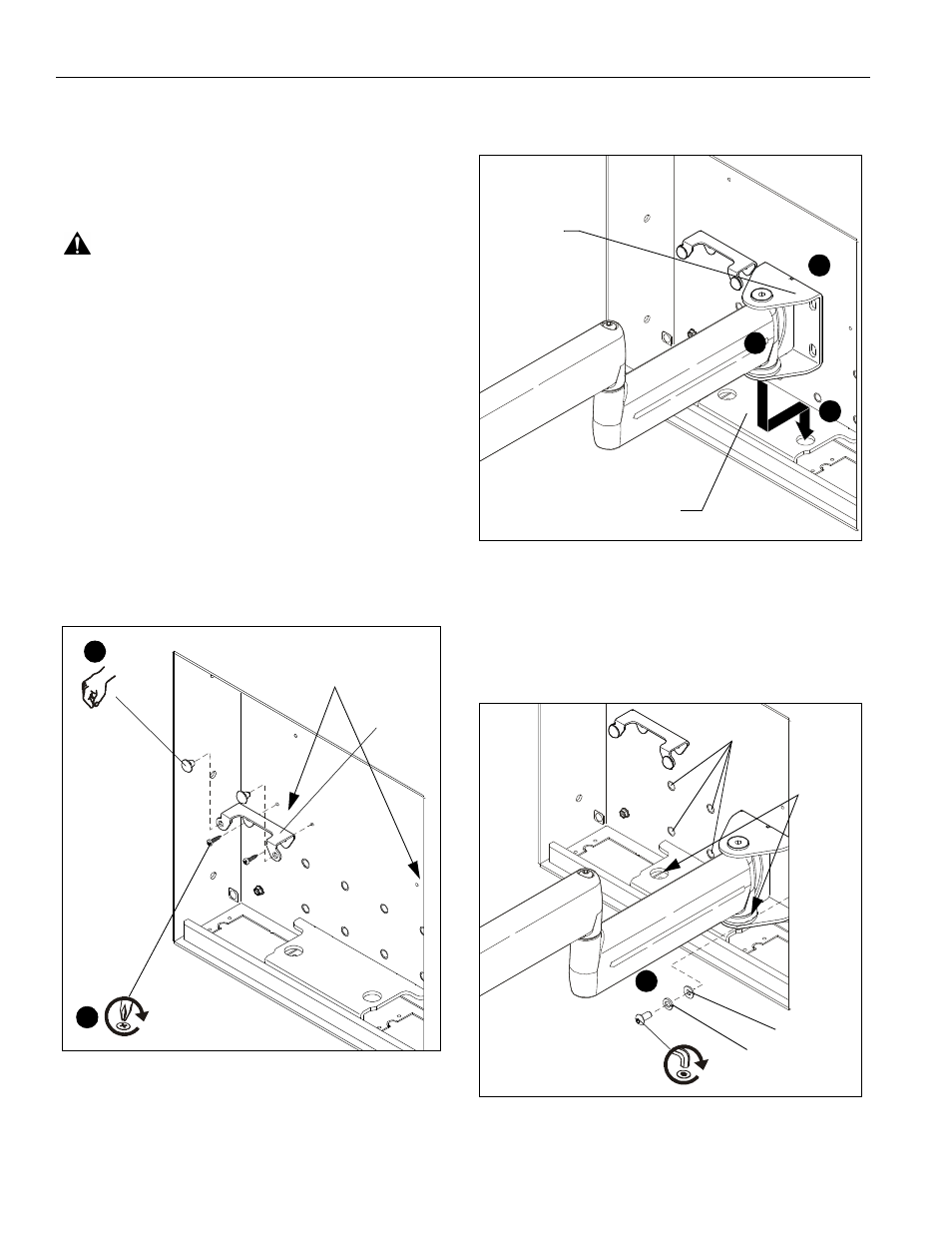 Installation | CHIEF JWDIW Series User Manual | Page 4 / 8