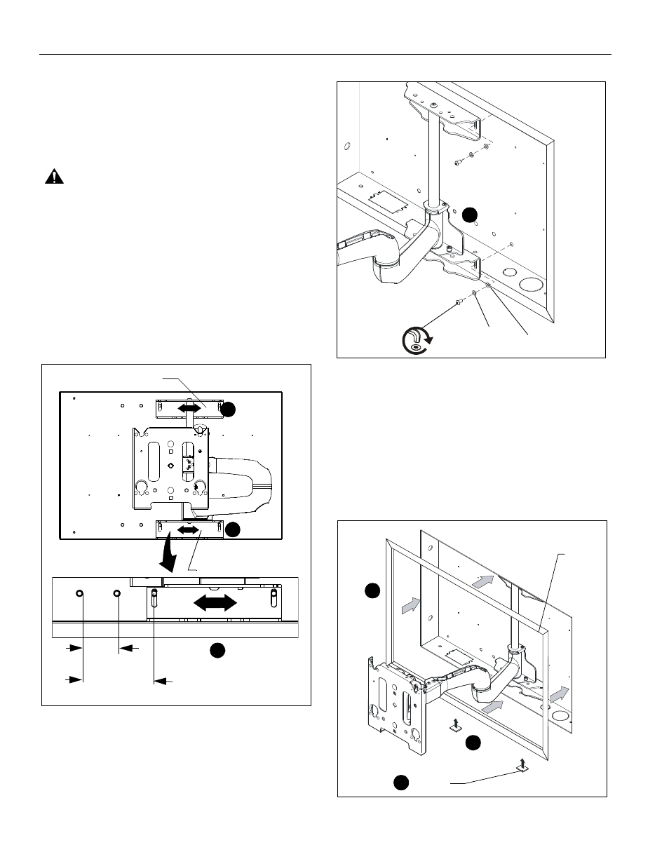 Installation | CHIEF MWRIW Series User Manual | Page 6 / 12