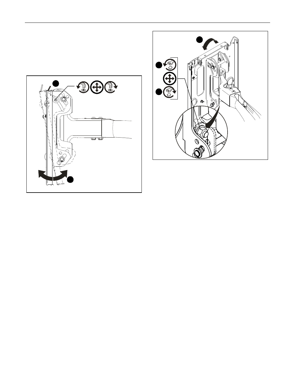 Adjustments | CHIEF MWRIW Series User Manual | Page 9 / 12