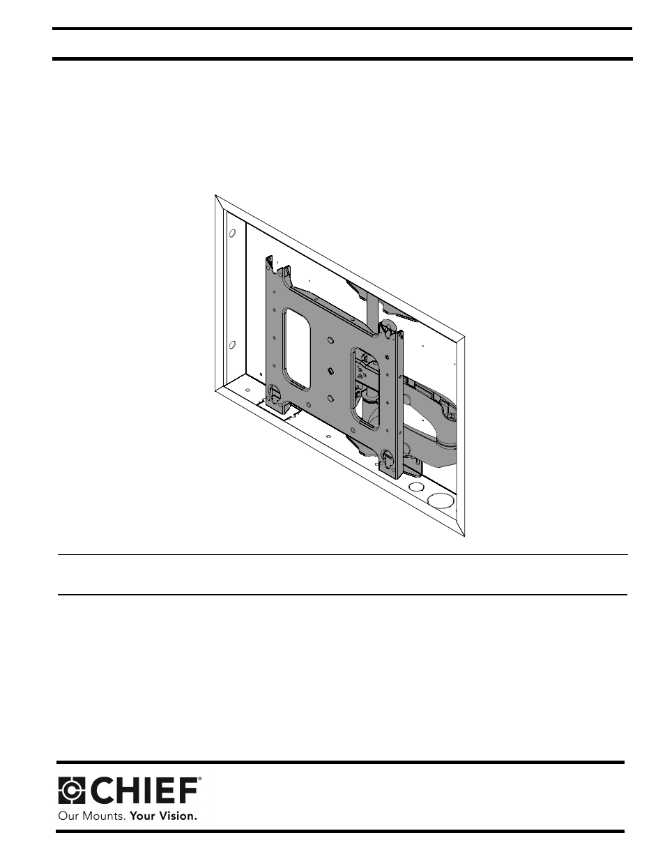 CHIEF PWRIW Series User Manual | 12 pages