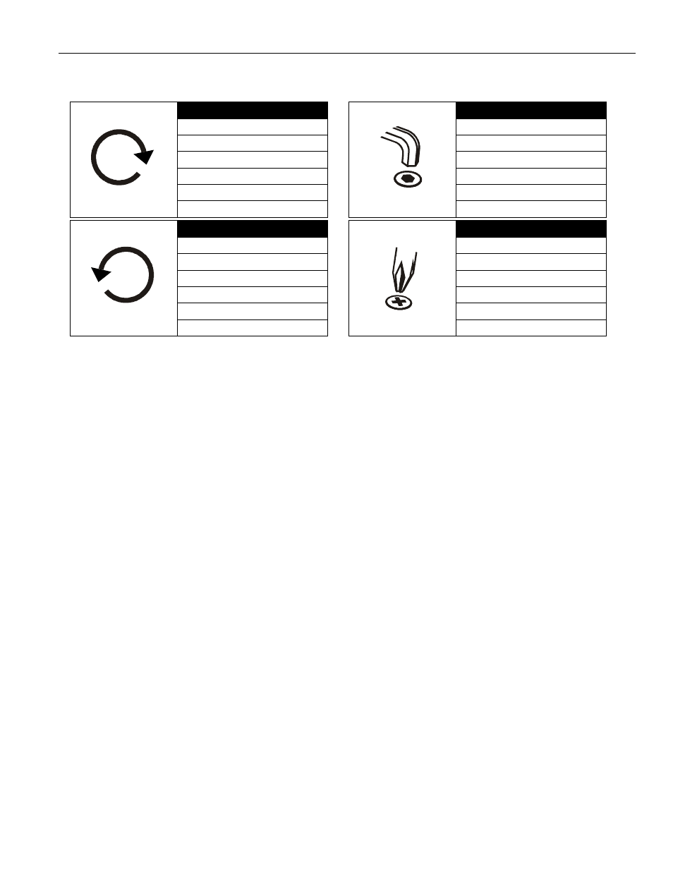 Legend | CHIEF PWRIW Series User Manual | Page 3 / 12