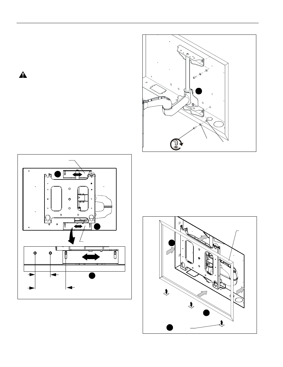 Installation | CHIEF PWRIW Series User Manual | Page 6 / 12