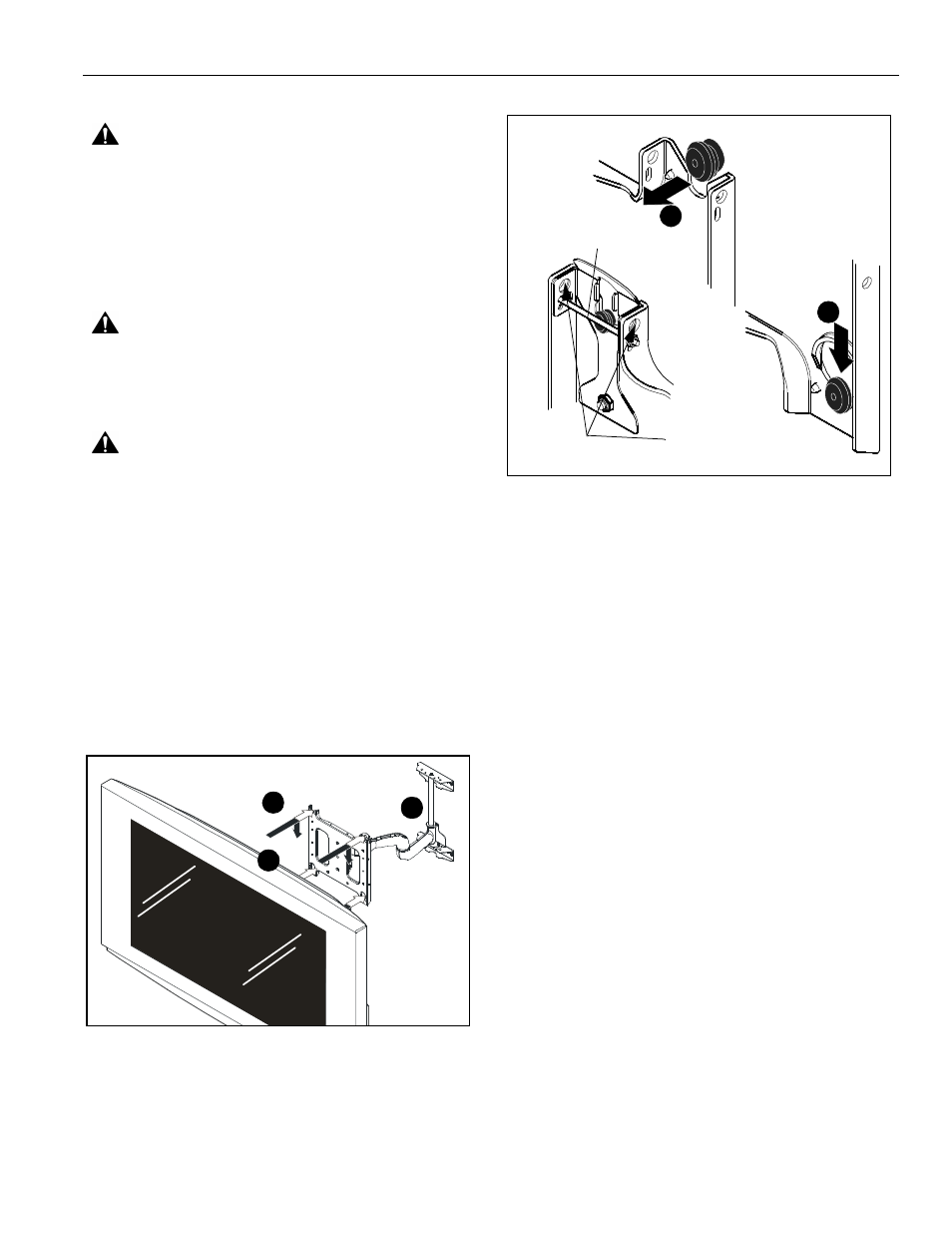 CHIEF PWRIW Series User Manual | Page 7 / 12