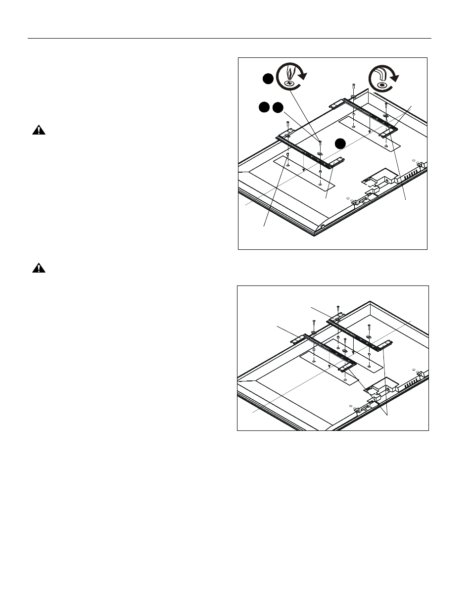 Install interface bracket to display | CHIEF TS525TU User Manual | Page 10 / 16