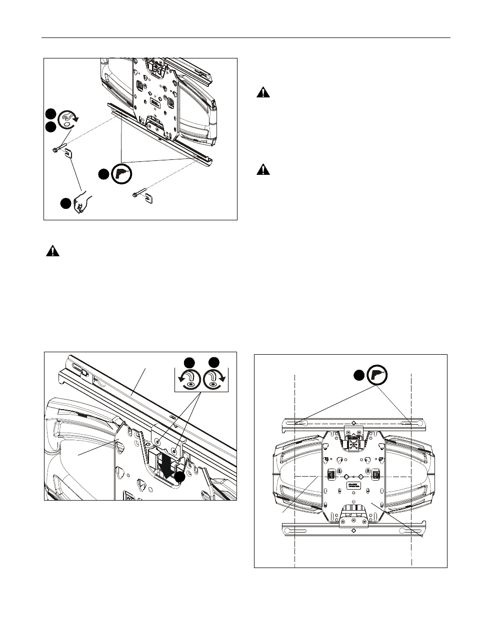 CHIEF TS318TU User Manual | Page 9 / 20