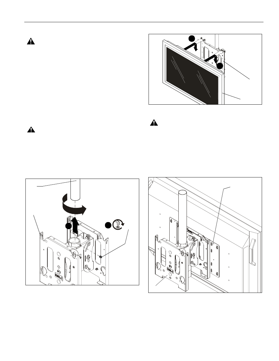 Installation | CHIEF MCD Series User Manual | Page 5 / 8