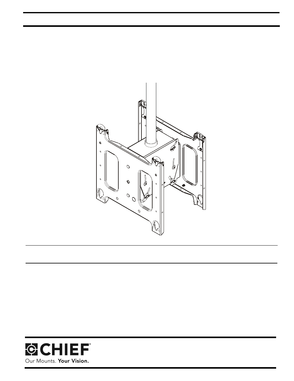 CHIEF PDC Series User Manual | 8 pages