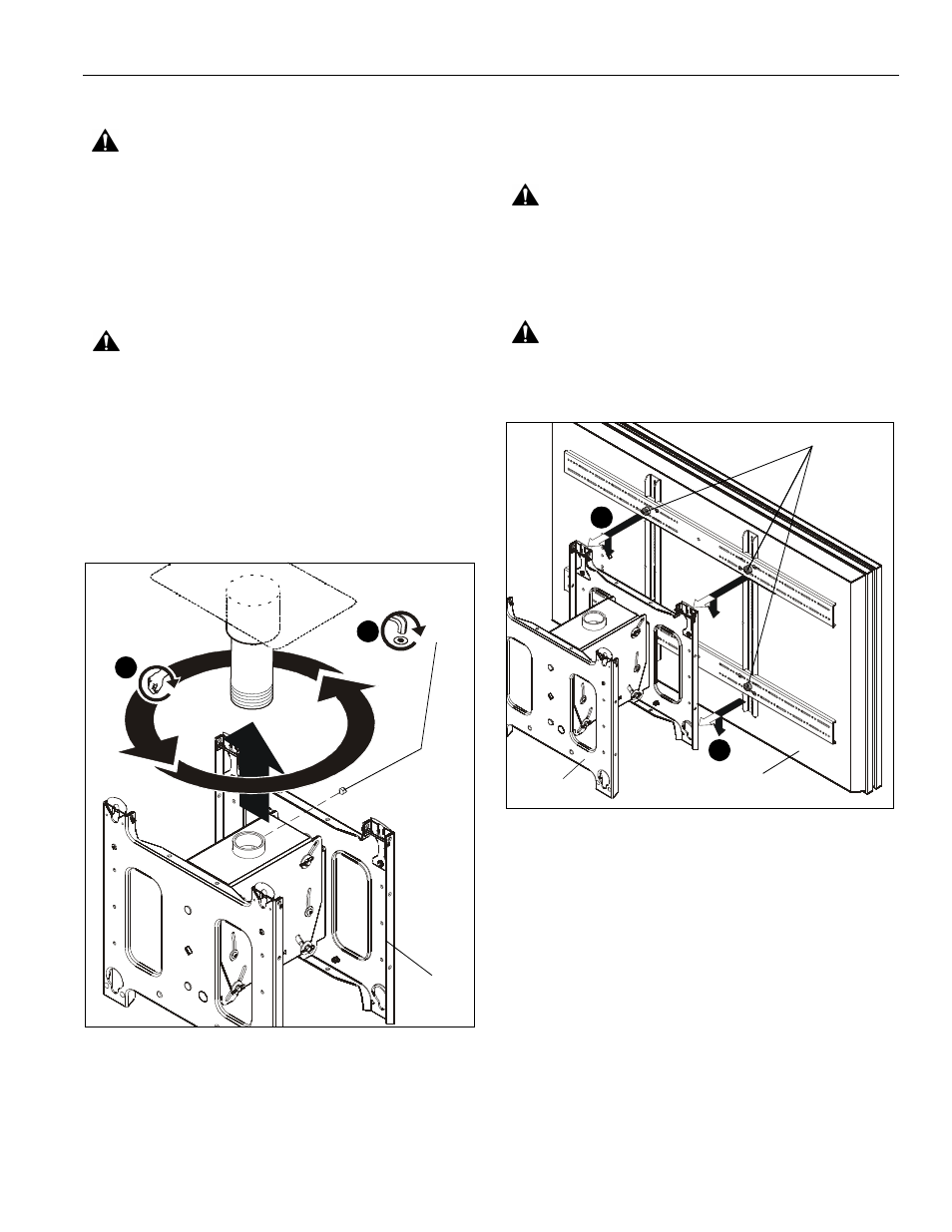 Installation | CHIEF PDC Series User Manual | Page 5 / 8