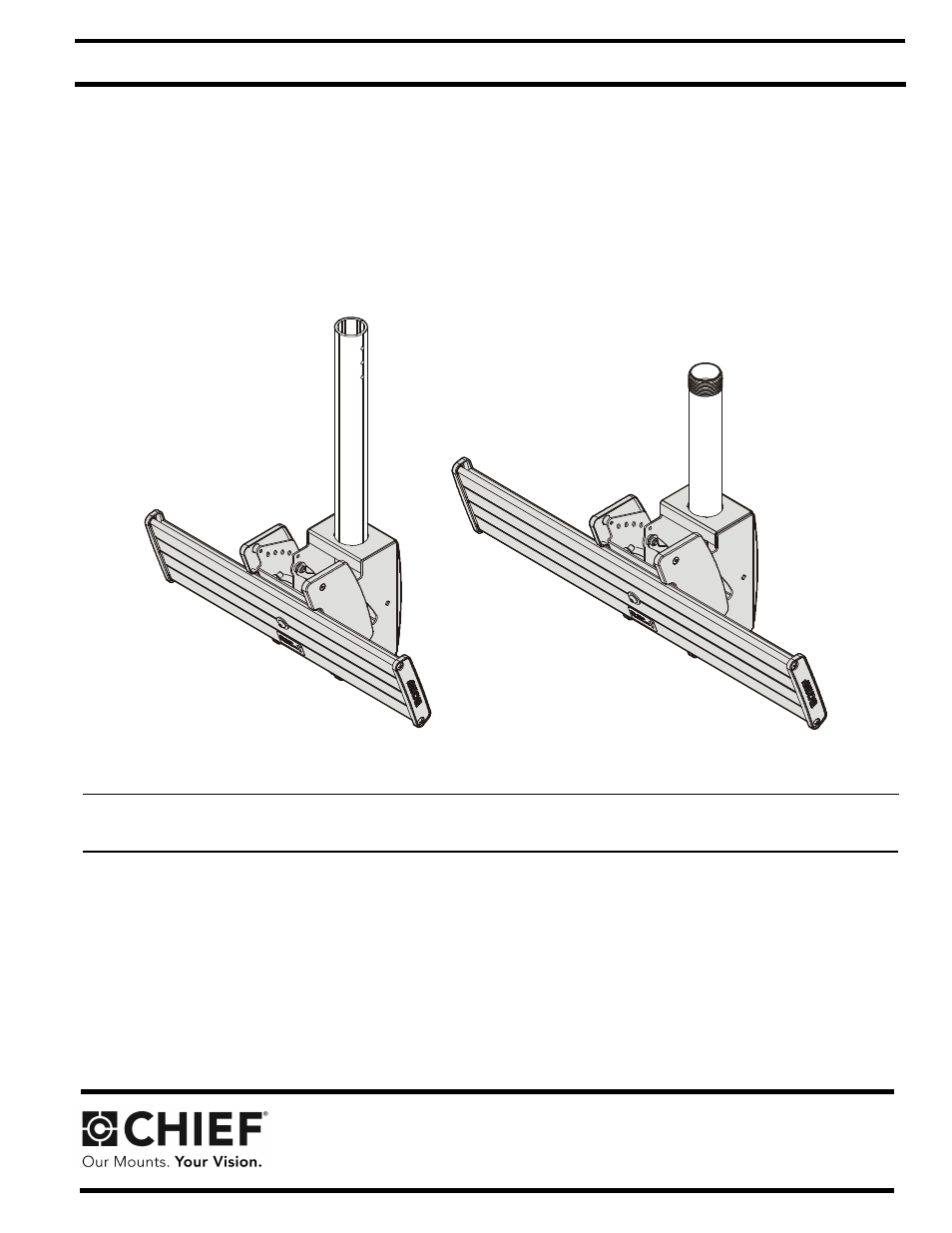 CHIEF LCM1U User Manual | 12 pages