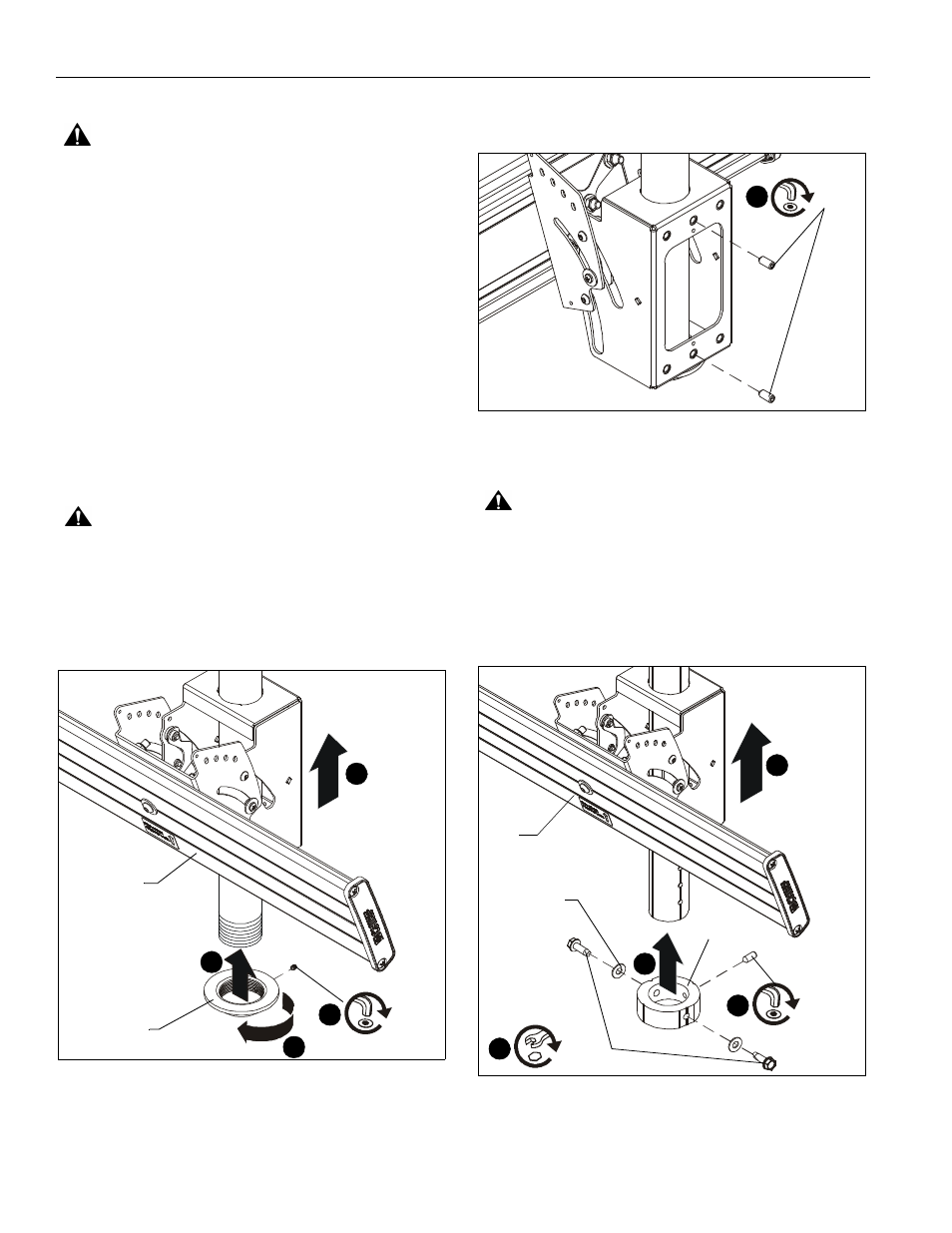 Installation | CHIEF LCM1U User Manual | Page 6 / 12