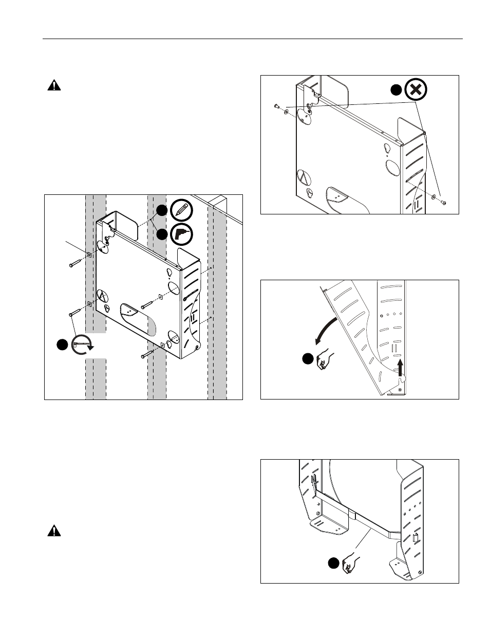 CHIEF PWC-2000 User Manual | Page 7 / 12