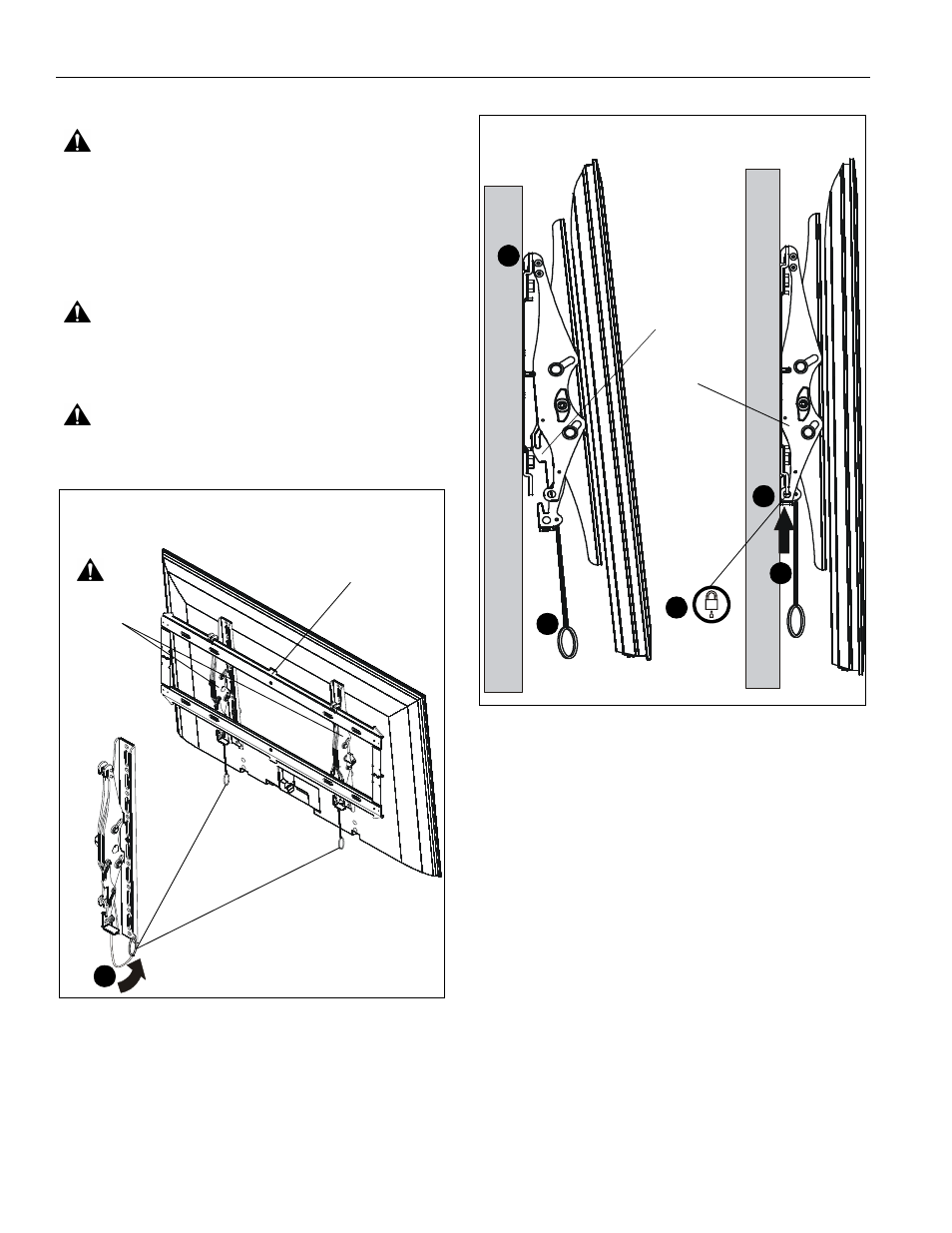 Install display to wall plate | CHIEF RXT2 User Manual | Page 10 / 12