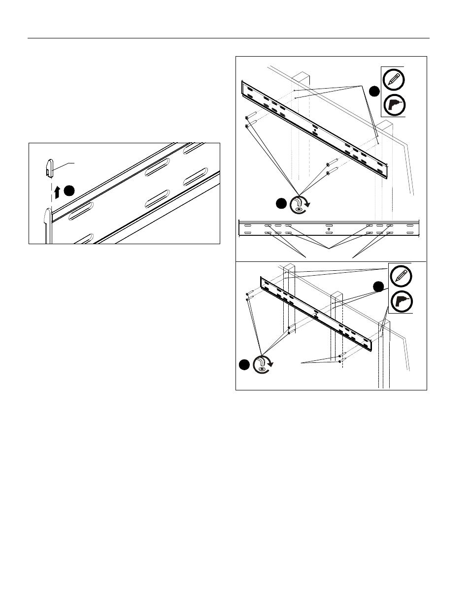 Assembly and installation | CHIEF LTTU User Manual | Page 6 / 12