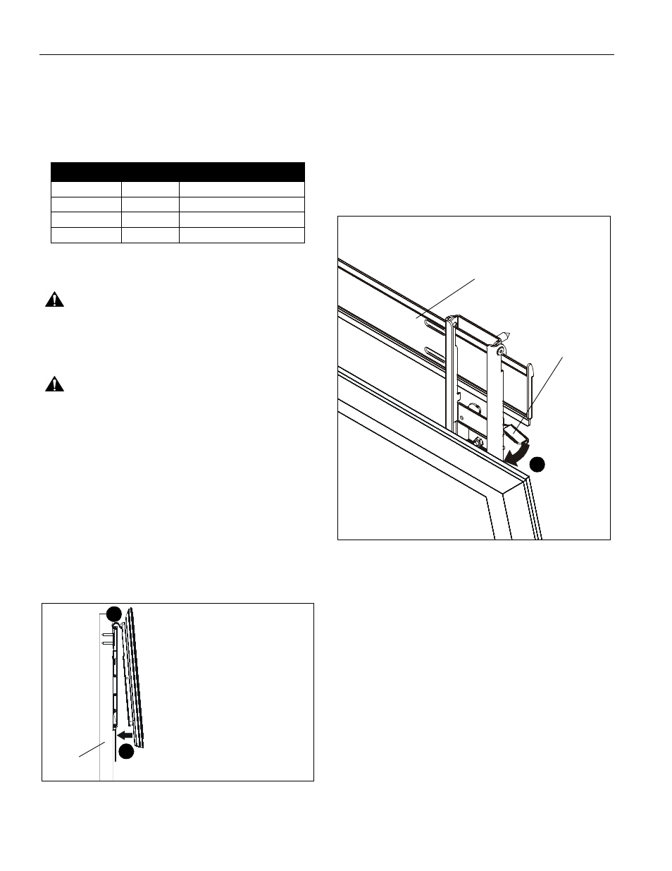 CHIEF LTTU User Manual | Page 8 / 12