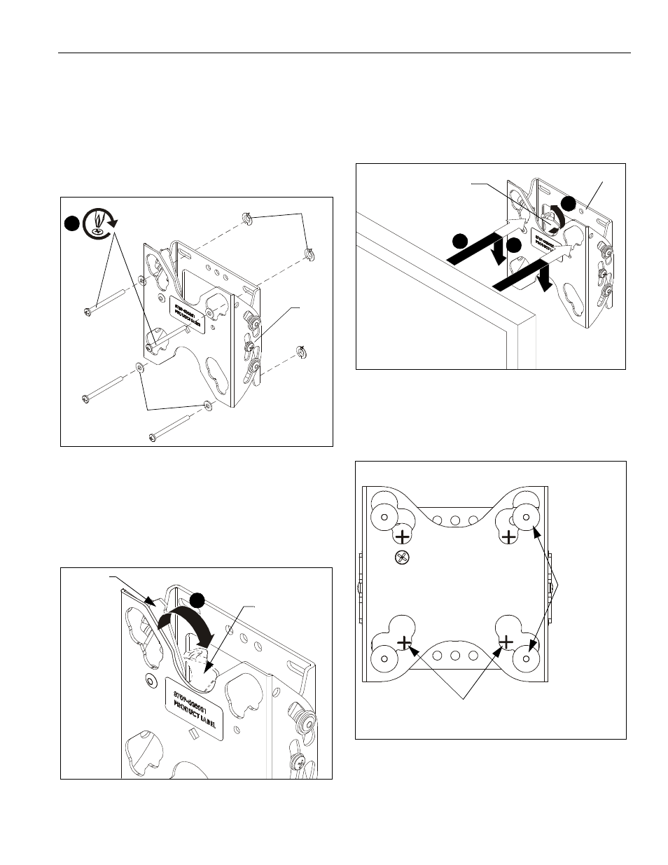 CHIEF FTR Series User Manual | Page 5 / 8