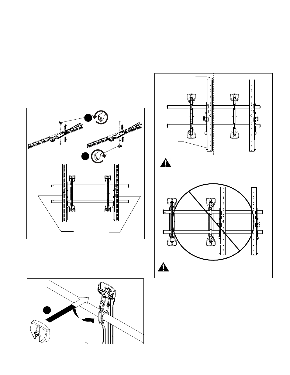 3d 3e | CHIEF XTM Series User Manual | Page 9 / 12