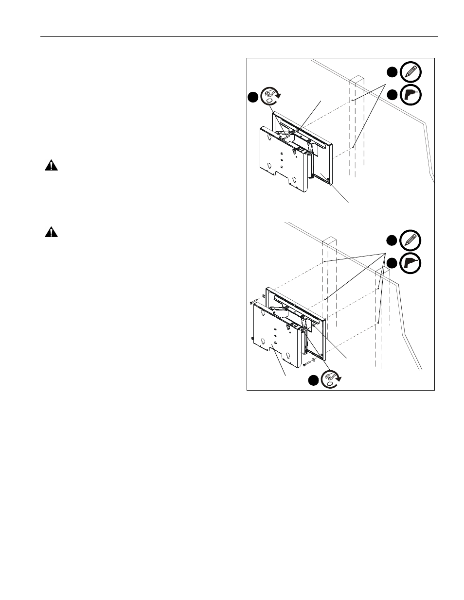 Assembly and installation | CHIEF MPT6000 User Manual | Page 5 / 8